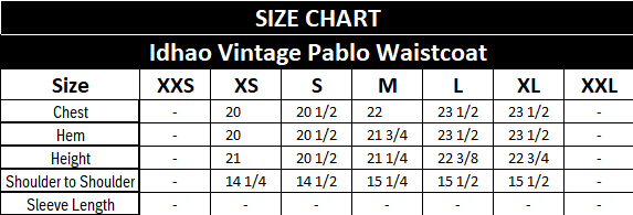 Pablo Vintage Denim Vest - CLUBHAUS DENIMCLUBHAUS DENIM
