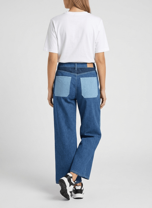 Stylish Elodie Casual Patch Denim - CLUBHAUS DENIMEJPD-21856