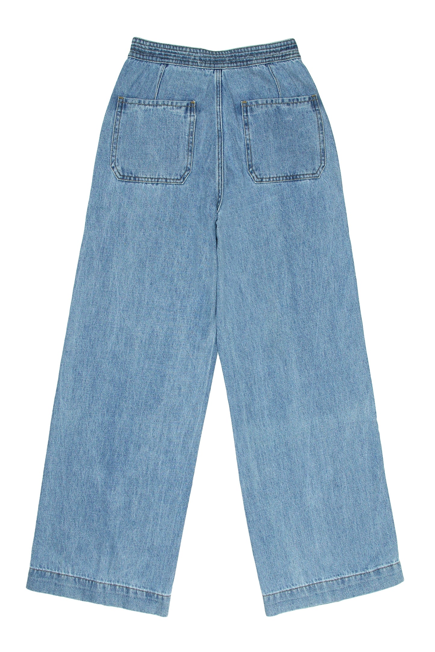 Women's Casual Oceanic Blue Jeans - CLUBHAUS DENIMMJOB - 01145