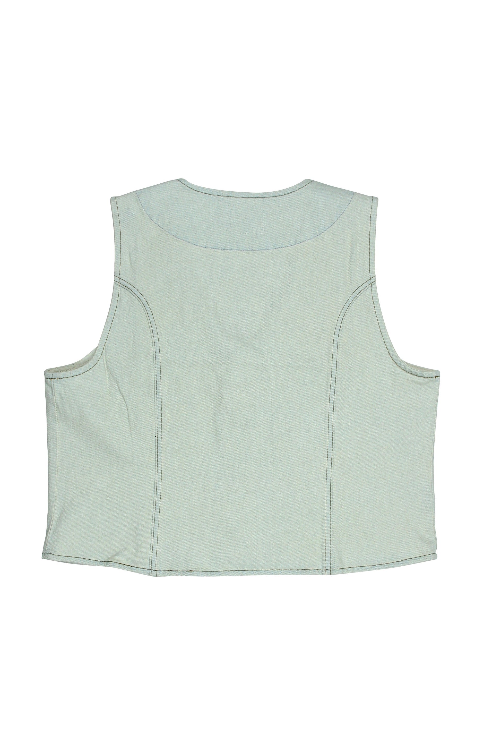 Bea Style Coachella Denim Vest - CLUBHAUS DENIMBWCCL - 31308