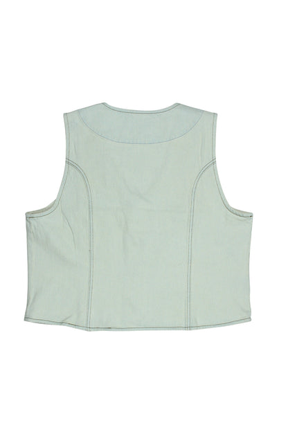 Bea Style Coachella Denim Vest - CLUBHAUS DENIMBWCCL - 31308