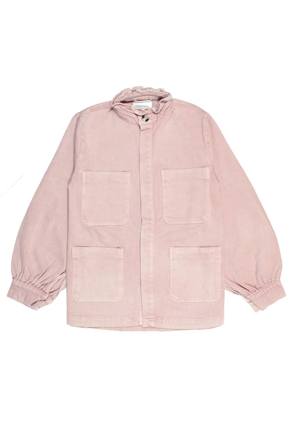 Dusty Rose Statement Pablo Jacket - CLUBHAUS DENIMPJDR-11756