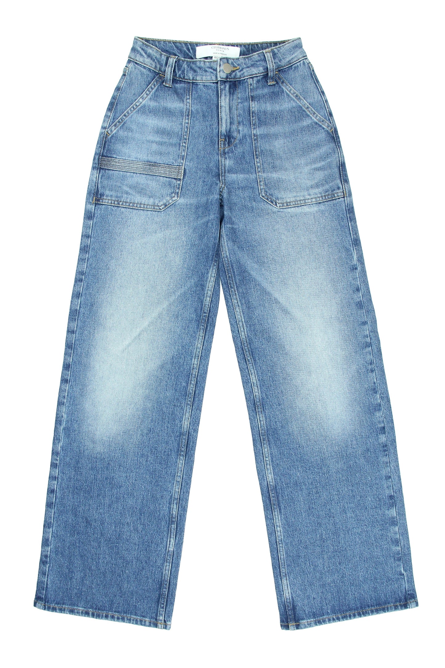 Elodie Patch Pocket Jeans - CLUBHAUS DENIMWJEV0607