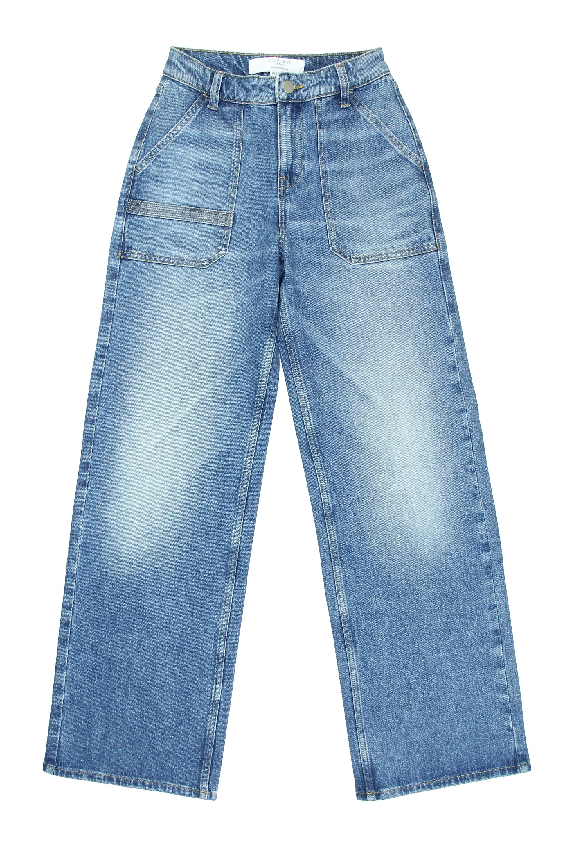 Elodie Patch Pocket Jeans - CLUBHAUS DENIMWJEV0607
