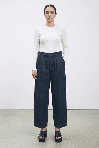 Indigo Rinse Modern Penelope Pant - CLUBHAUS DENIMPPIR-10201