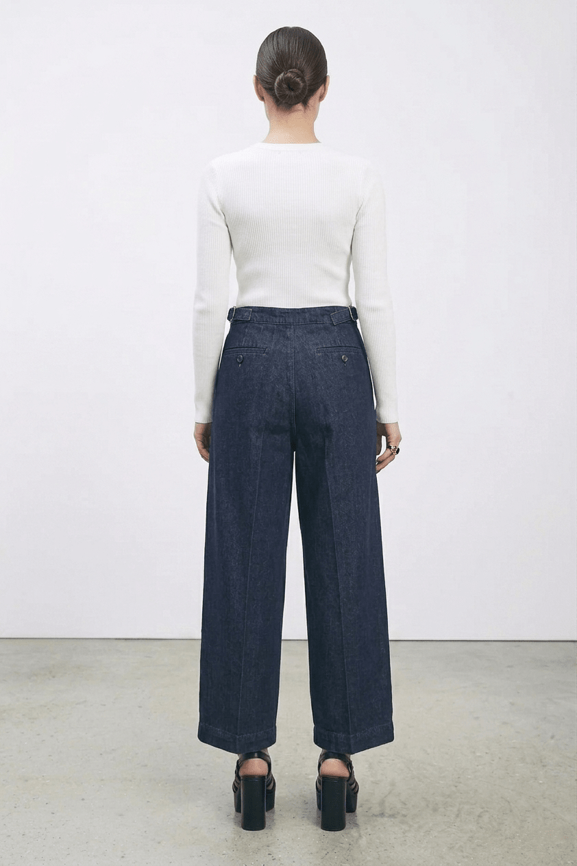 Indigo Rinse Modern Penelope Pant - CLUBHAUS DENIMPPIR-10201