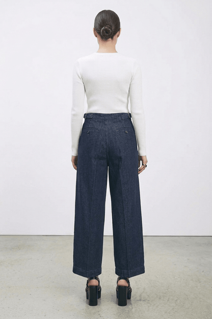 Indigo Rinse Modern Penelope Pant - CLUBHAUS DENIMPPIR-10201