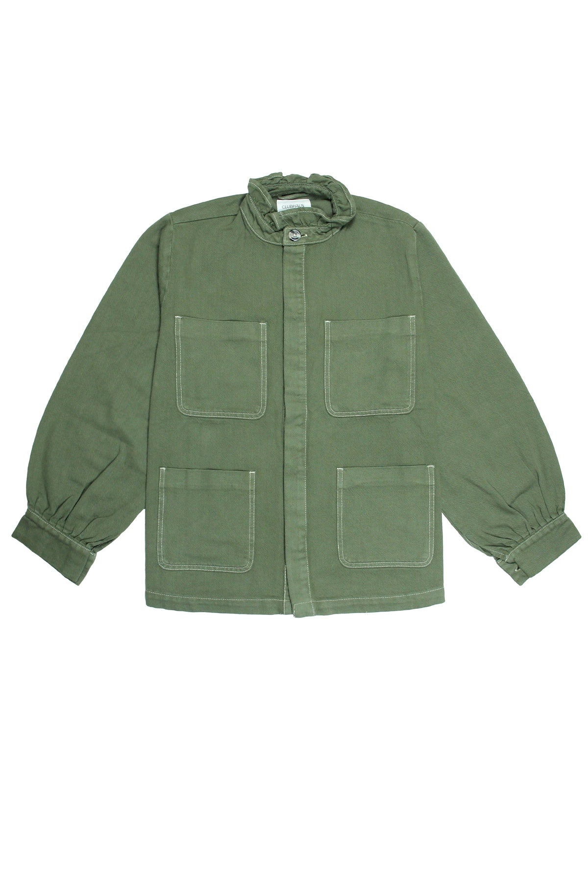 Khaki Pablo Denim Jacket - CLUBHAUS DENIMPJKH-02338