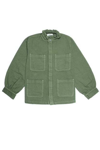 Khaki Pablo Denim Jacket - CLUBHAUS DENIMPJKH-02338