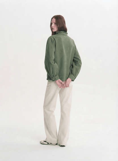 Khaki Pablo Denim Jacket - CLUBHAUS DENIMPJKH-02338