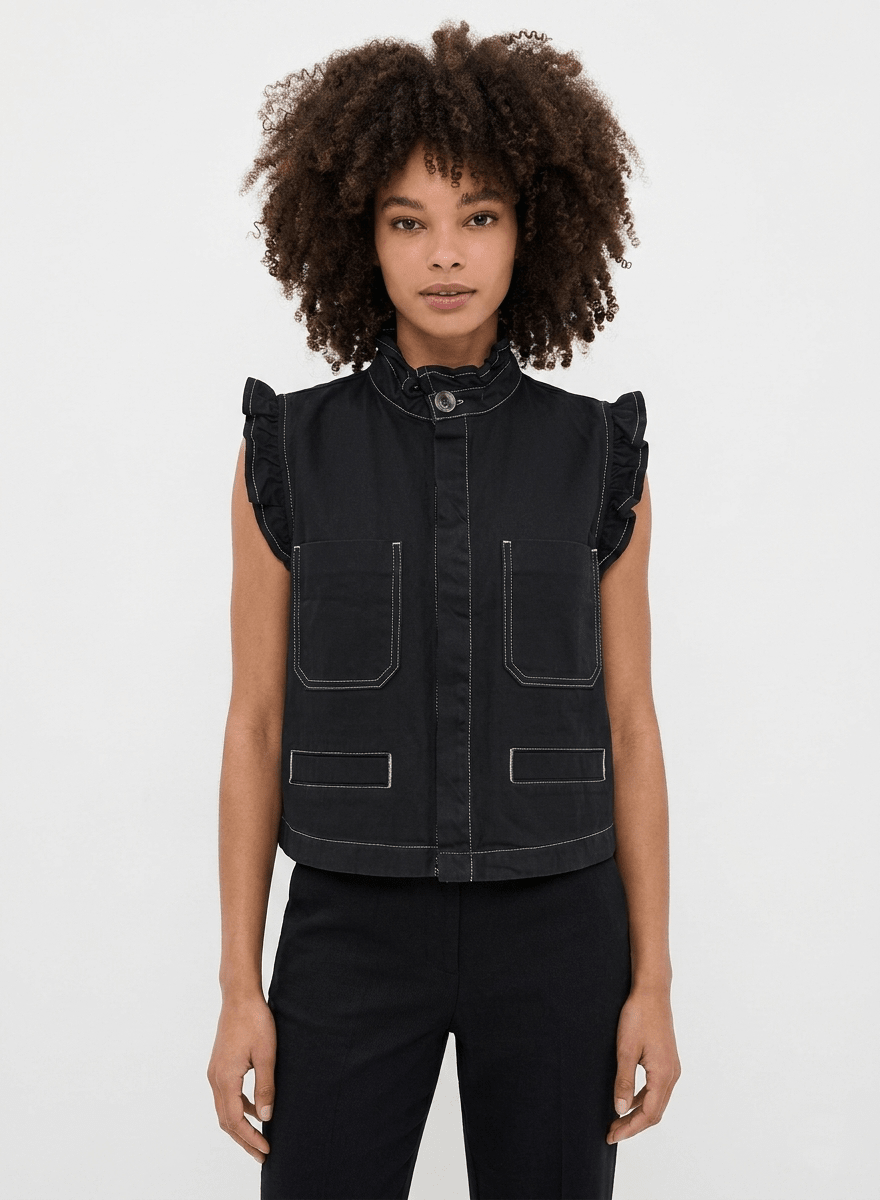 Midnight Classic Pablo Waistcoat - CLUBHAUS DENIMPWBK-11714