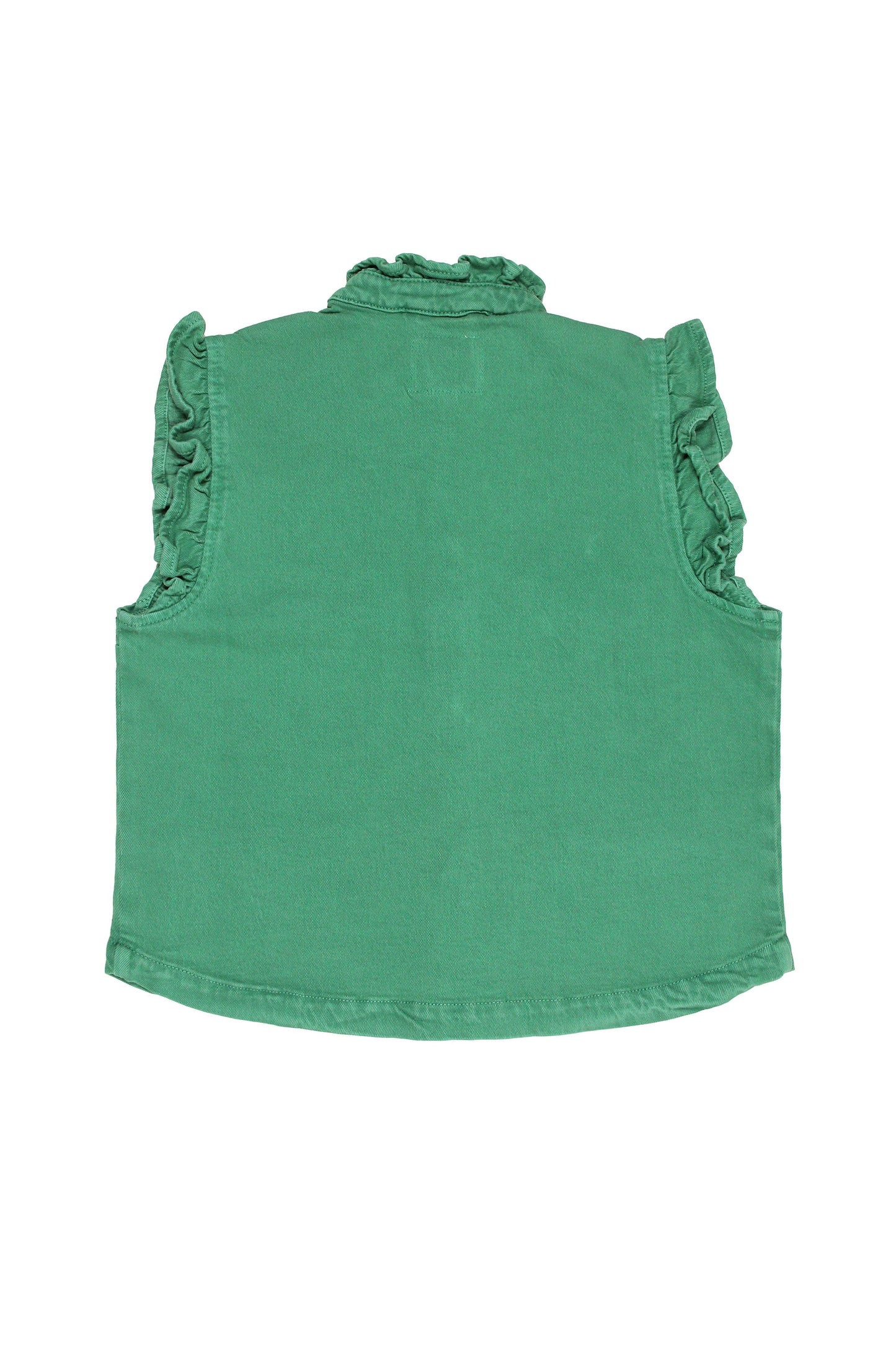 Pablo Jade Green Denim Waistcoat - CLUBHAUS DENIMPWJG-11771