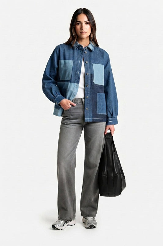 Pablo Patch Denim Jacket - CLUBHAUS DENIMPJPD-31108