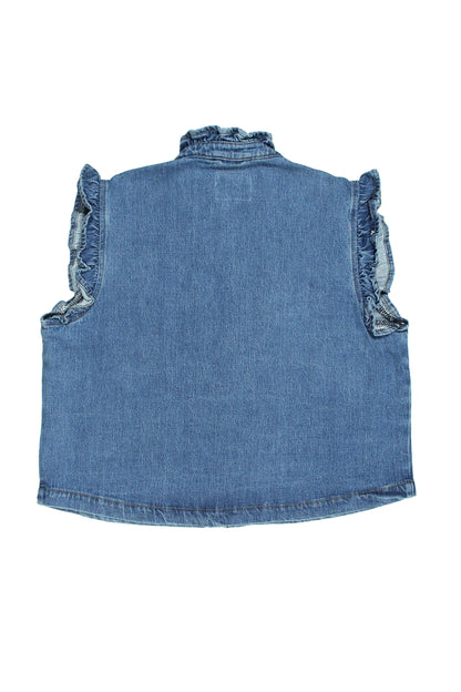 Pablo Rodeo Vintage Denim Waistcoat - CLUBHAUS DENIMPWRV-11276