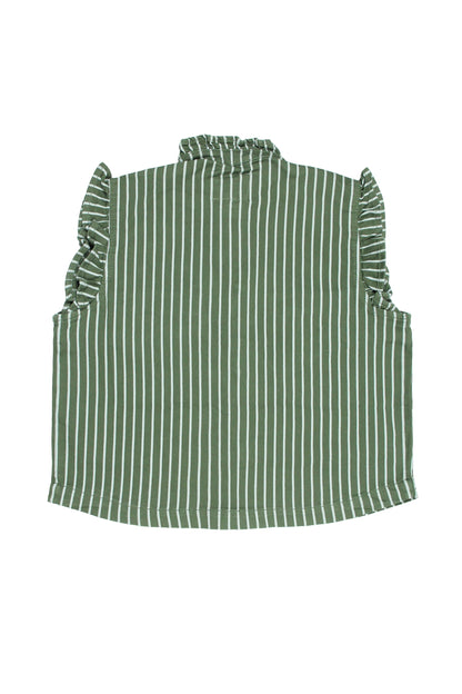 Pablo Striped Elegance Waistcoat - CLUBHAUS DENIMPWSK-11845