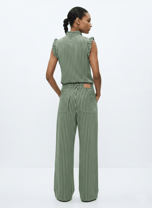 Pablo Striped Elegance Waistcoat - CLUBHAUS DENIMPWSK-11845
