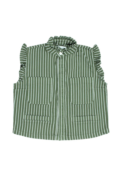 Pablo Striped Elegance Waistcoat - CLUBHAUS DENIMPWSK-11845