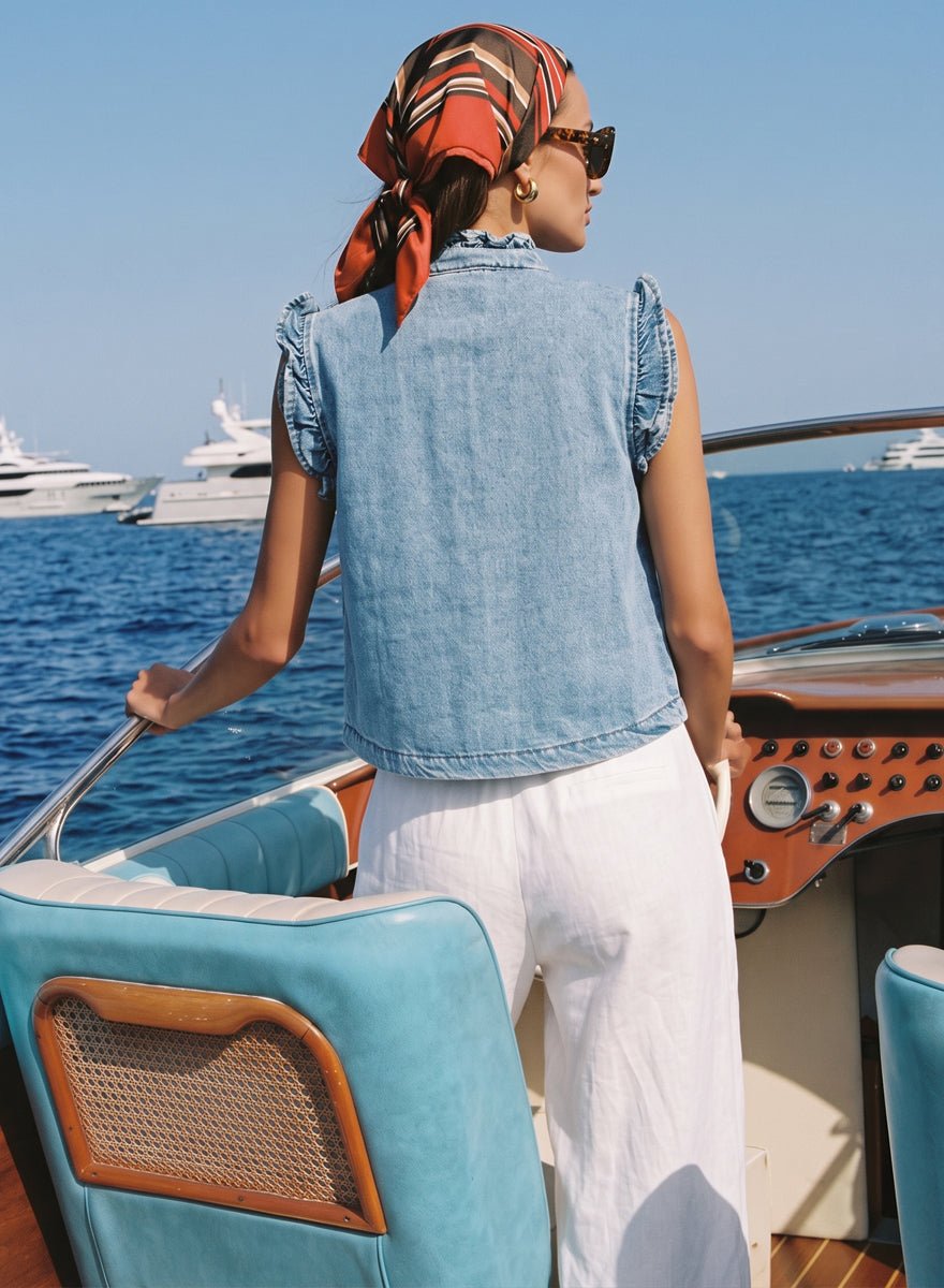 Pablo Vintage Denim Vest - CLUBHAUS DENIMCLUBHAUS DENIM