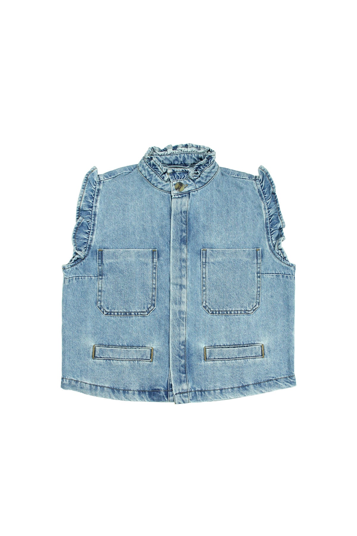 Pablo Vintage Denim Vest - CLUBHAUS DENIMCLUBHAUS DENIM