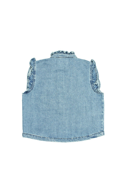 Pablo Vintage Denim Vest - CLUBHAUS DENIMCLUBHAUS DENIM