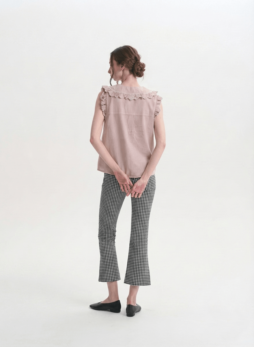 Phoebe Flow Denim Blouse - CLUBHAUS DENIMPBDR-31104