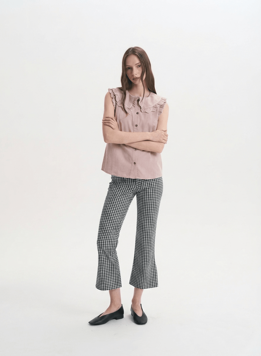 Phoebe Flow Denim Blouse - CLUBHAUS DENIMPBDR-31104