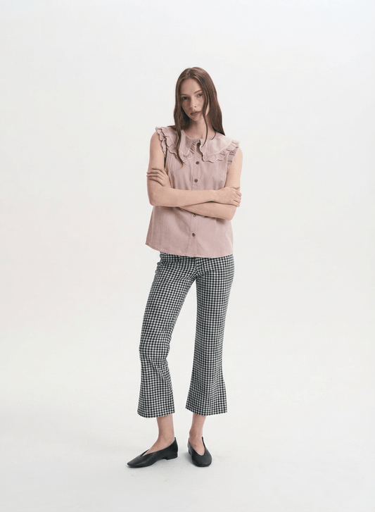 Phoebe Flow Denim Blouse - CLUBHAUS DENIMPBDR-31104
