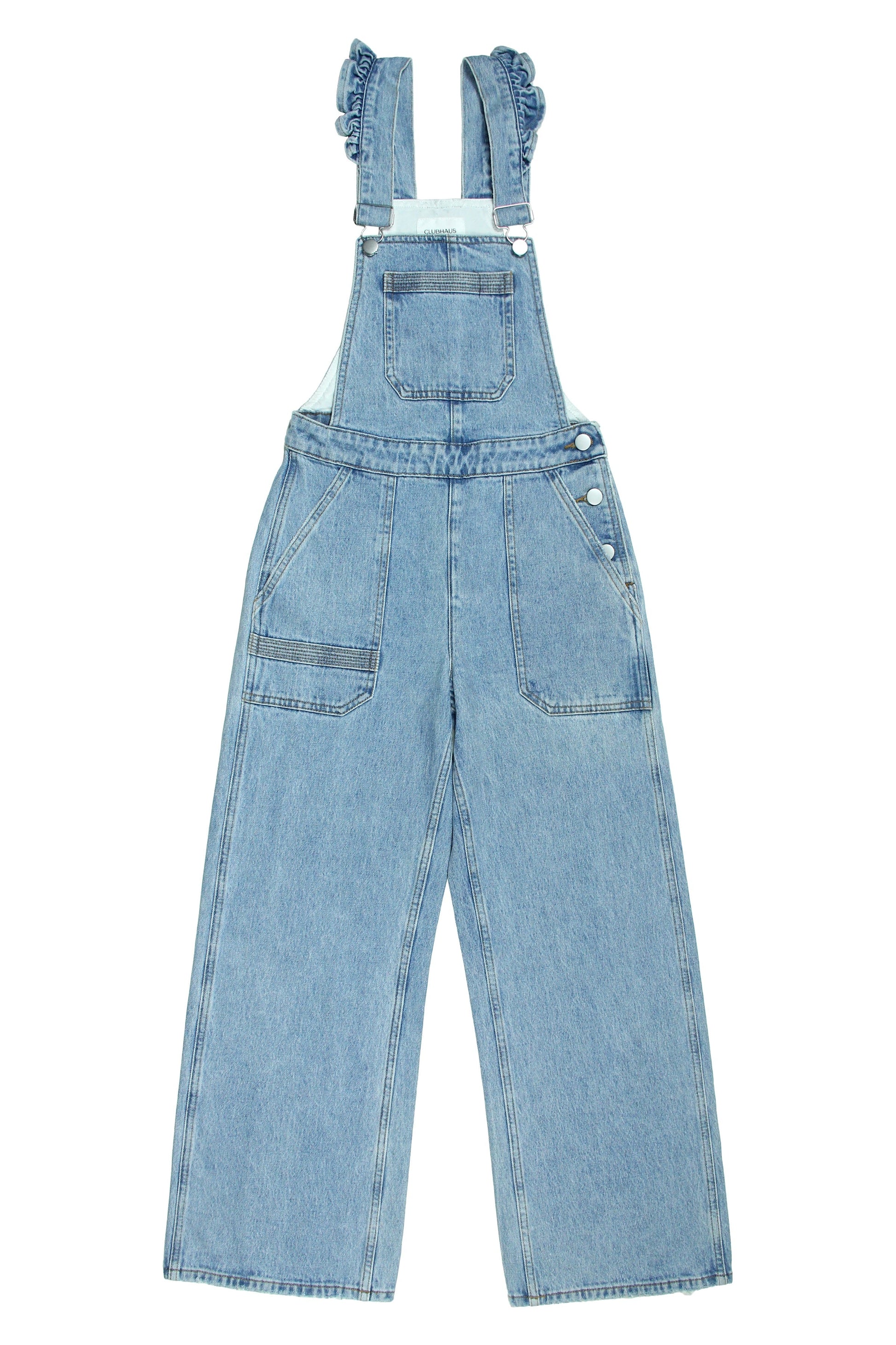 Rodeo Vintage Elodie Frill Dungree - CLUBHAUS DENIMEFDRV-66251