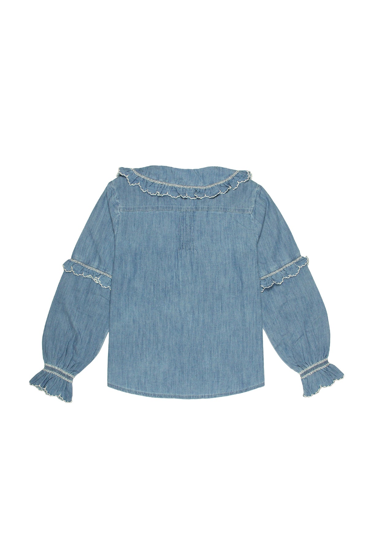 Trendy Indigo Phoebe Blouse - CLUBHAUS DENIMPBWI-31162