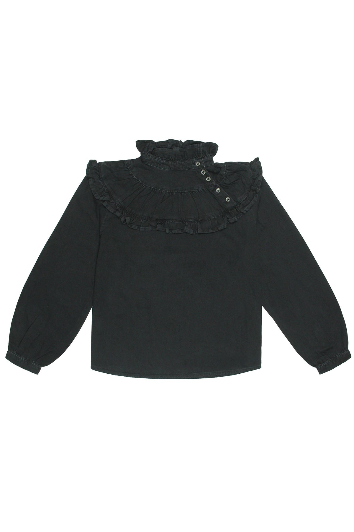 Victoria Streetwear Denim Blouse - CLUBHAUS DENIMVBBK-28910