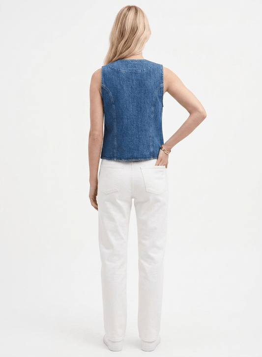Voyager Vintage Bea Waistcoat - CLUBHAUS DENIMBWVV-25006