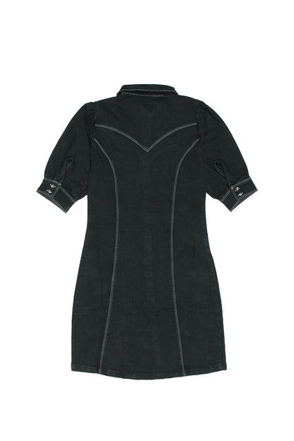 Women's Black Casidy Dress - CLUBHAUS DENIMCLUBHAUS DENIM